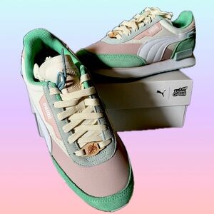 PUMA x Animal Crossing: New Horizons Future Rider Junior’s Sneakers